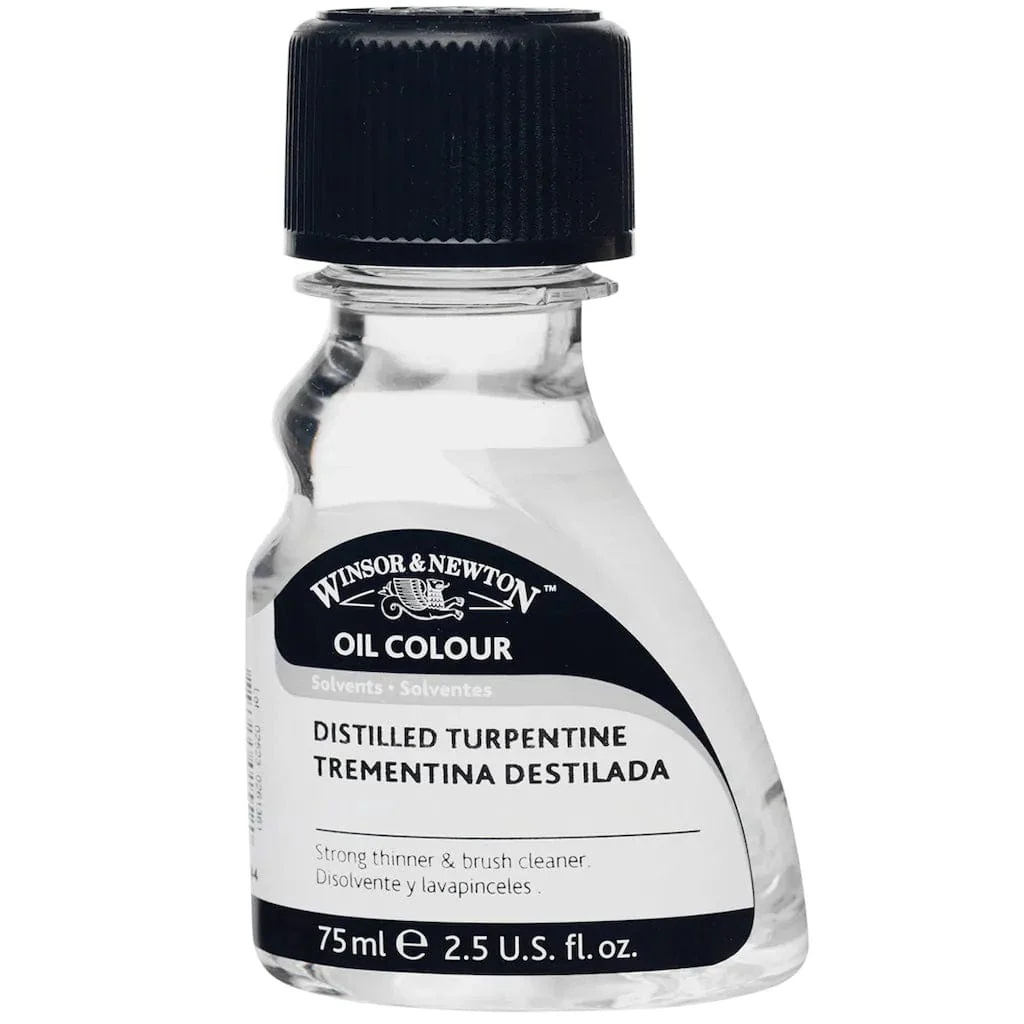 Winsor & Newton - Distilled Turpentine - 75mL Bottle