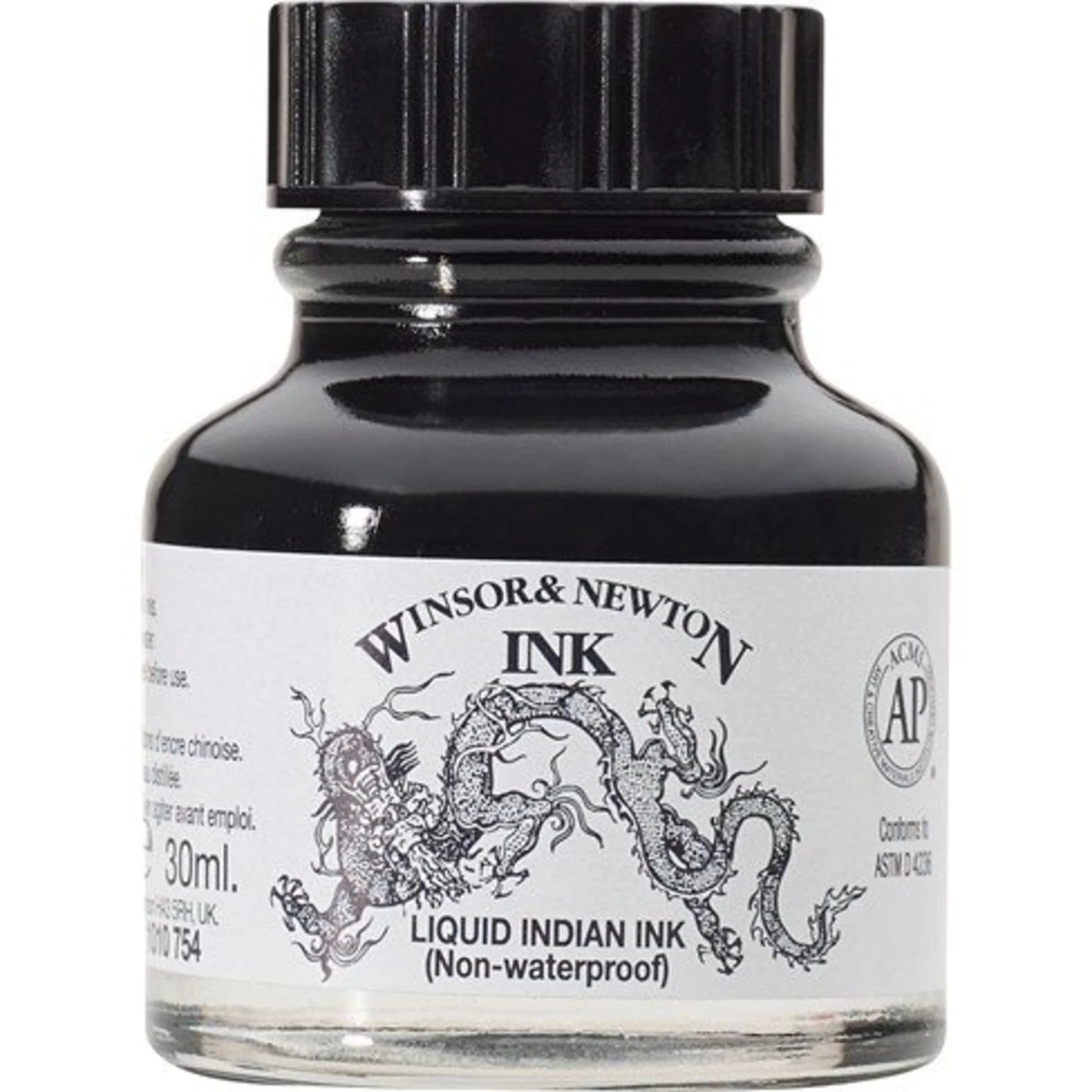 Winsor & Newton - Liquid Indian Ink - 30mL Bottle