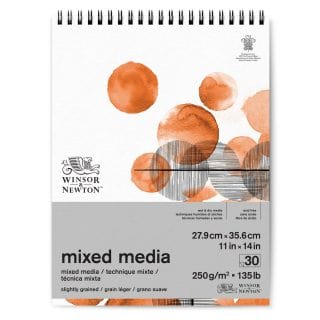 Winsor & Newton - Mixed Media Pad - Spiral Bound - 11x14"