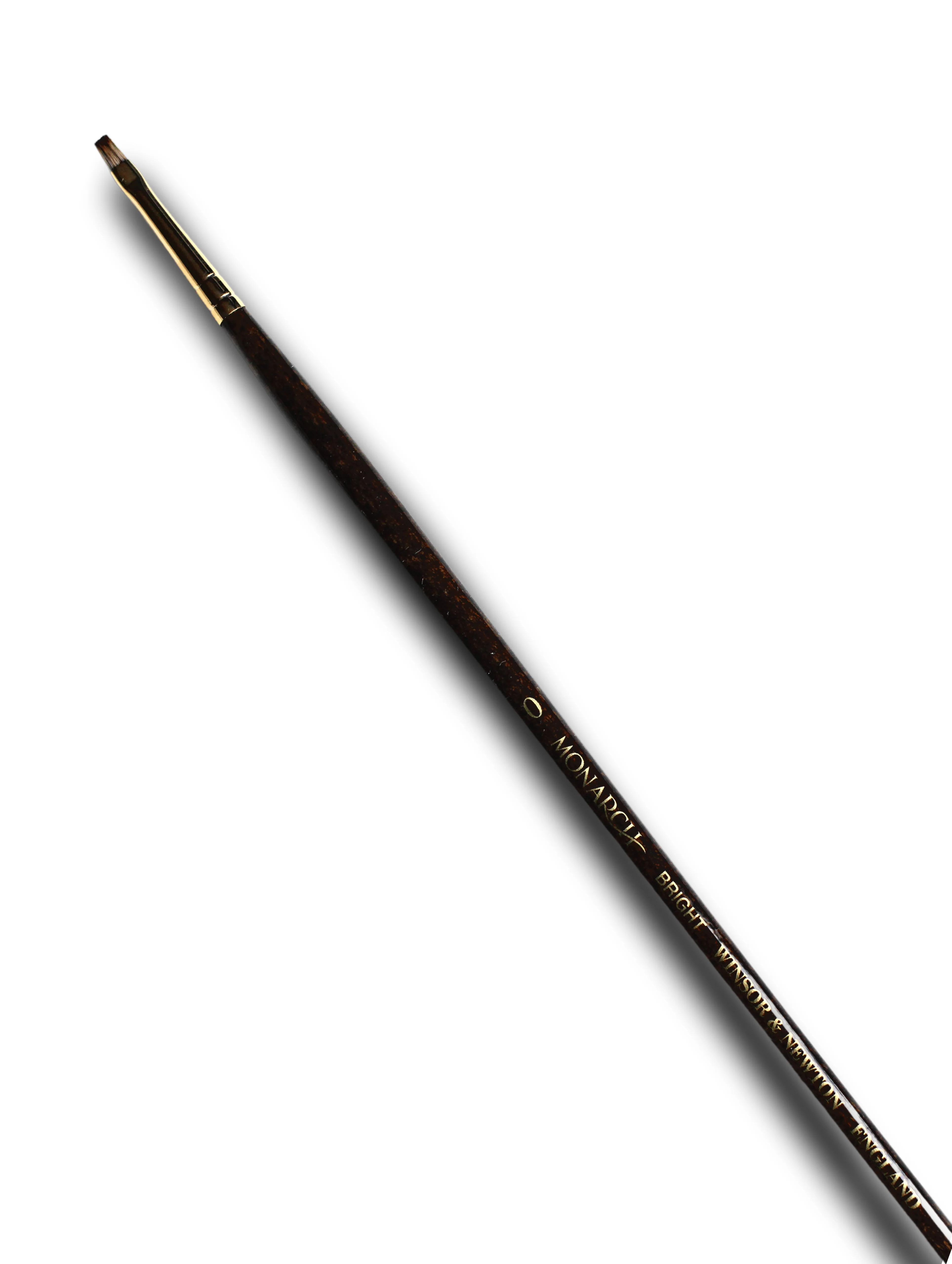 Winsor & Newton - Monarch - Long Handle Brush - Bright - Size 0