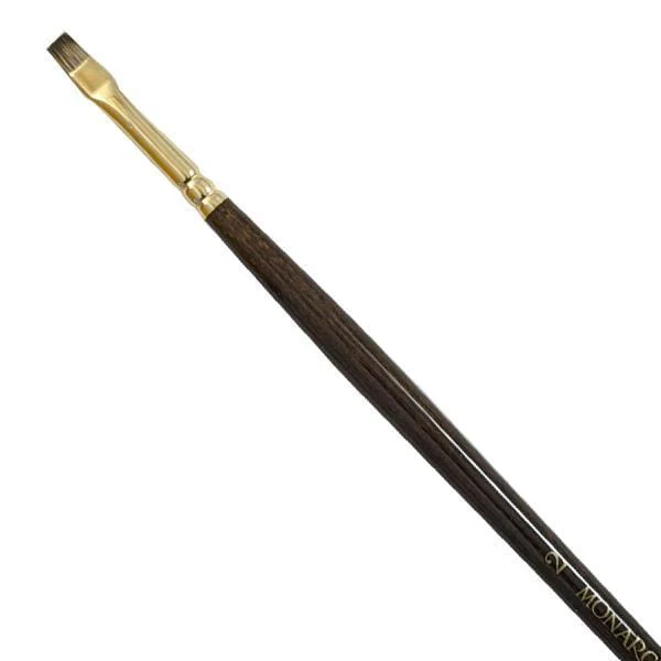 Winsor & Newton - Monarch - Long Handle Brush - Bright - Size 2