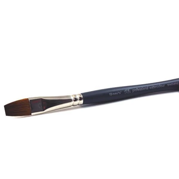 Winsor & Newton - Professional Watercolour Synthetic Sable Brush - One Stroke - 13mm / ½"