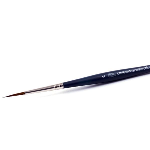 Winsor & Newton - Professional Watercolour Synthetic Sable Brush - Pointed Round - Size 2