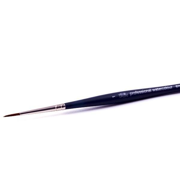 Winsor & Newton - Professional Watercolour Synthetic Sable Brush - Round - Size 1