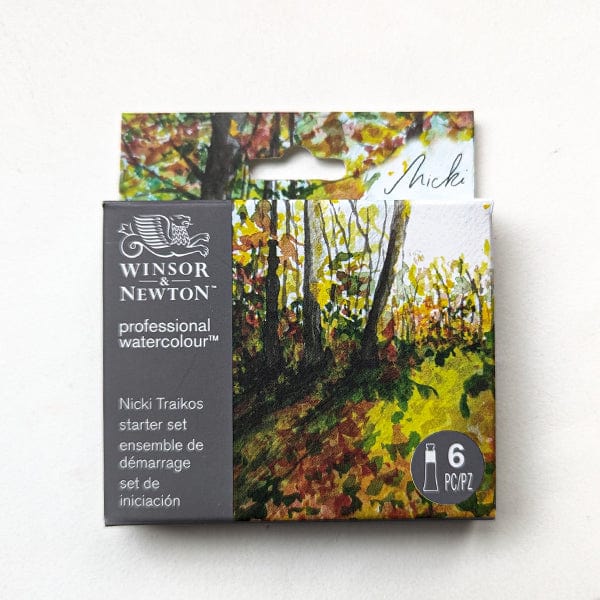Winsor & Newton - Professional Watercolour - Nicki Traikos Starter Set - 6 x 5mL Tubes