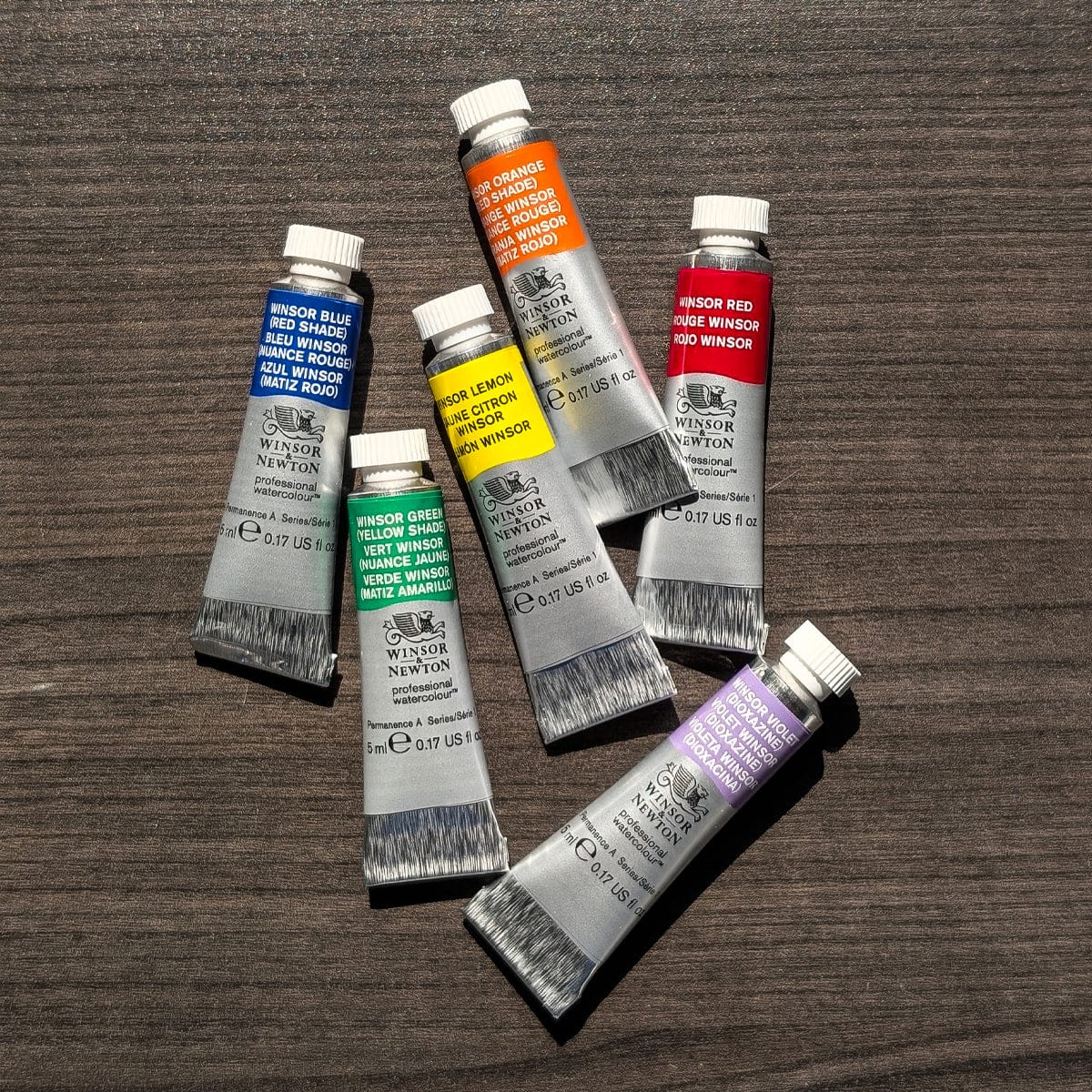 Winsor & Newton - Professional Watercolour - Winsor Colours Tube Set - 6 x 5mL Tubes - Image 2
