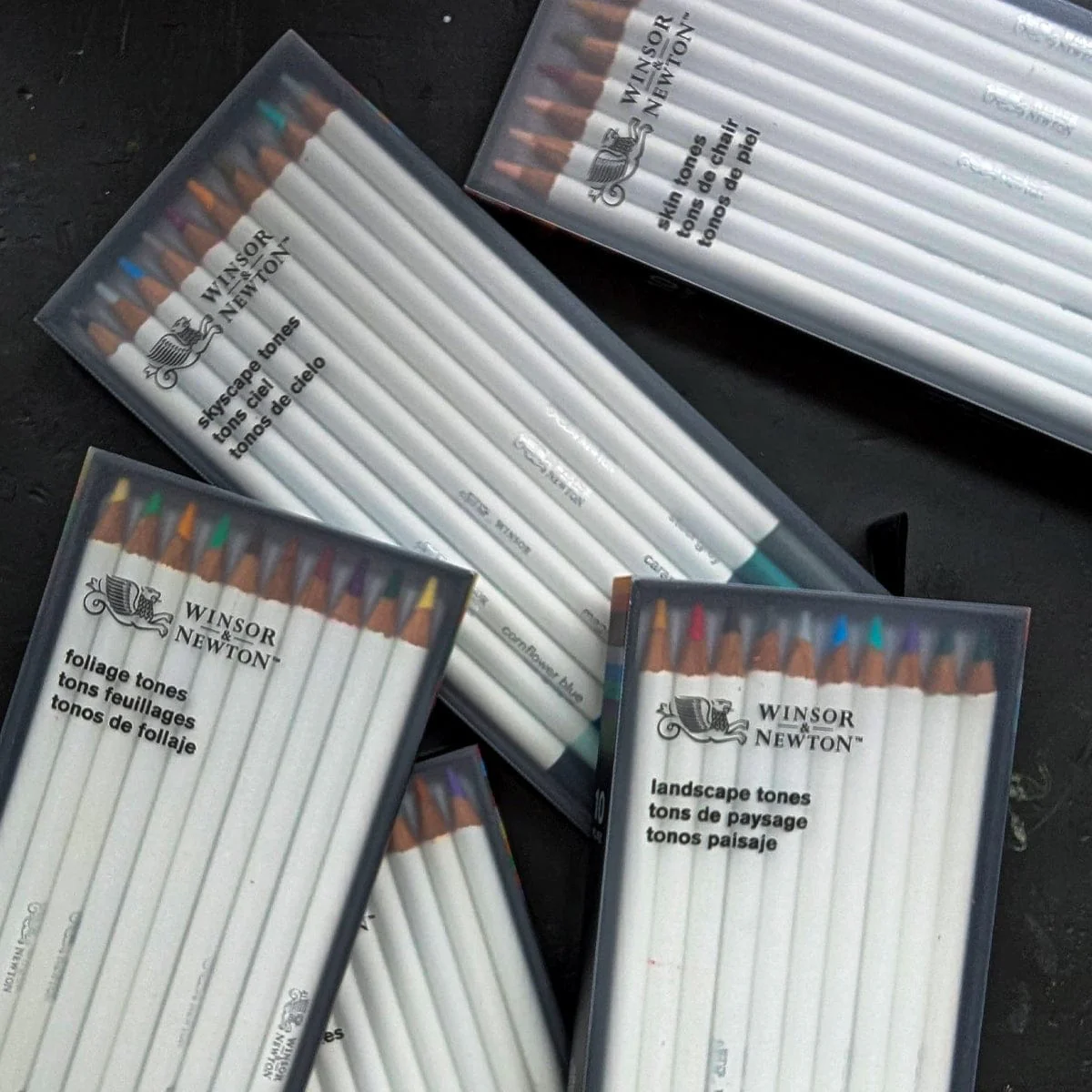 Winsor & Newton - Studio Collection - Watercolour Pencils - 50 Piece Drawer Set - Image 2