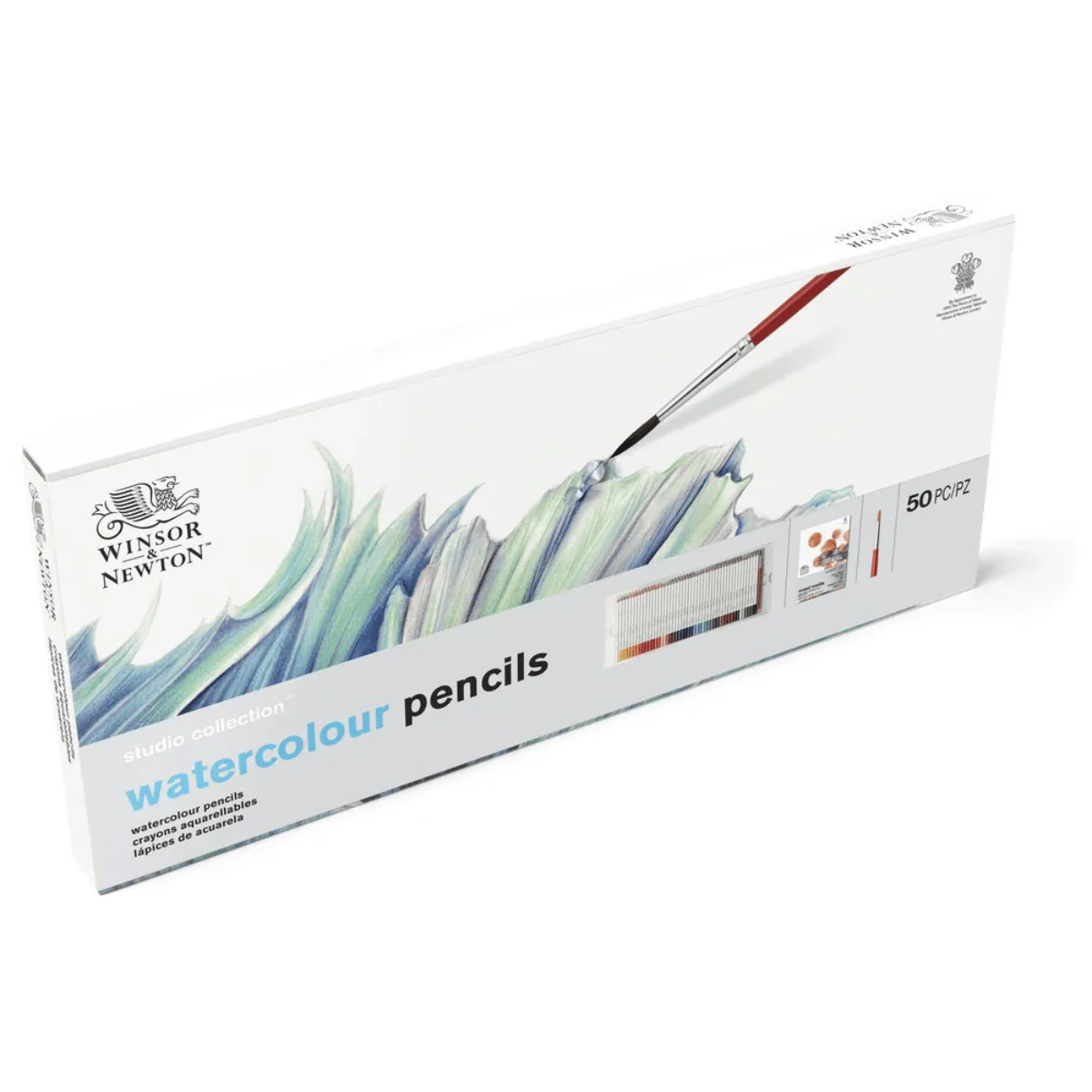 Winsor & Newton - Studio Collection - Watercolour Pencils - 50 Piece Box Set - Image 3