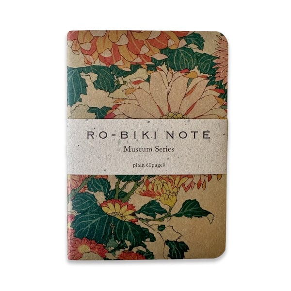 Yamamoto Paper - Ro-Biki Note - 3.5x5" Notebook - Chrysanthemums