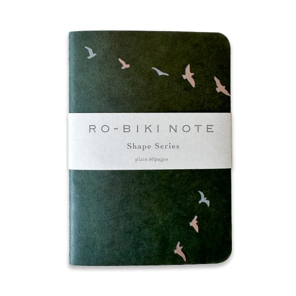 Yamamoto Paper - Ro-Biki Note - 3.5x5" Notebook - Flying Birds
