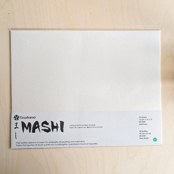 Yasutomo - Mashi Paper - 13¾x10½" Sheets - 20 Pack