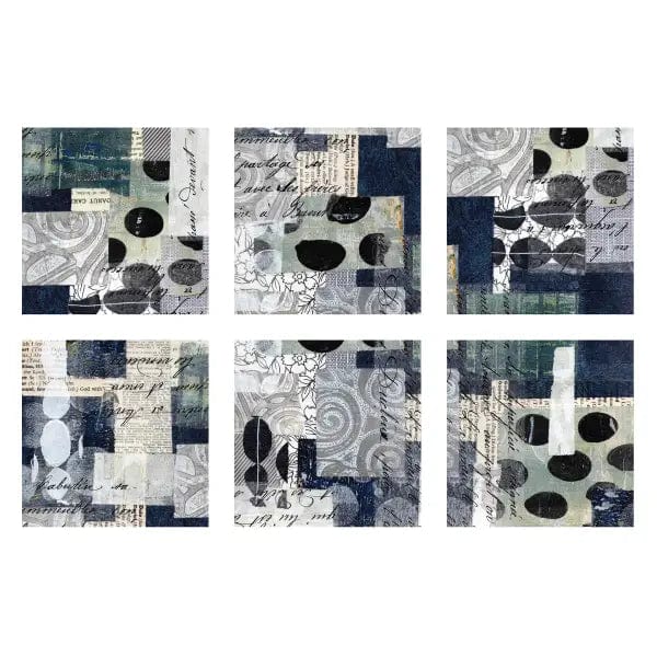 Yasutomo - Origami Paper - Black & White - 5 7/8" Square - 24 Sheets - Image 2