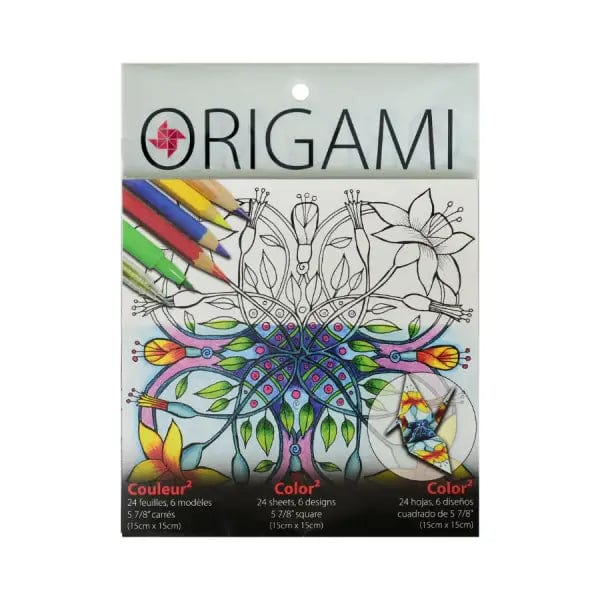 Yasutomo - Origami Paper - Color² - 5 7/8" Square - 24 Sheets